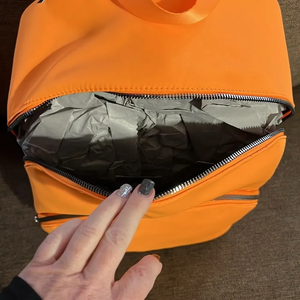 New I.N.C. International Concepts Ava Large Backpack in Orange